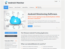 Tablet Screenshot of androidmonitor.com